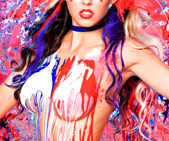 lindsay-marie-sexy-patriotic-photo-shoot-bodypaint-crazy-dripping-american-flag-4th-of-july_thumb